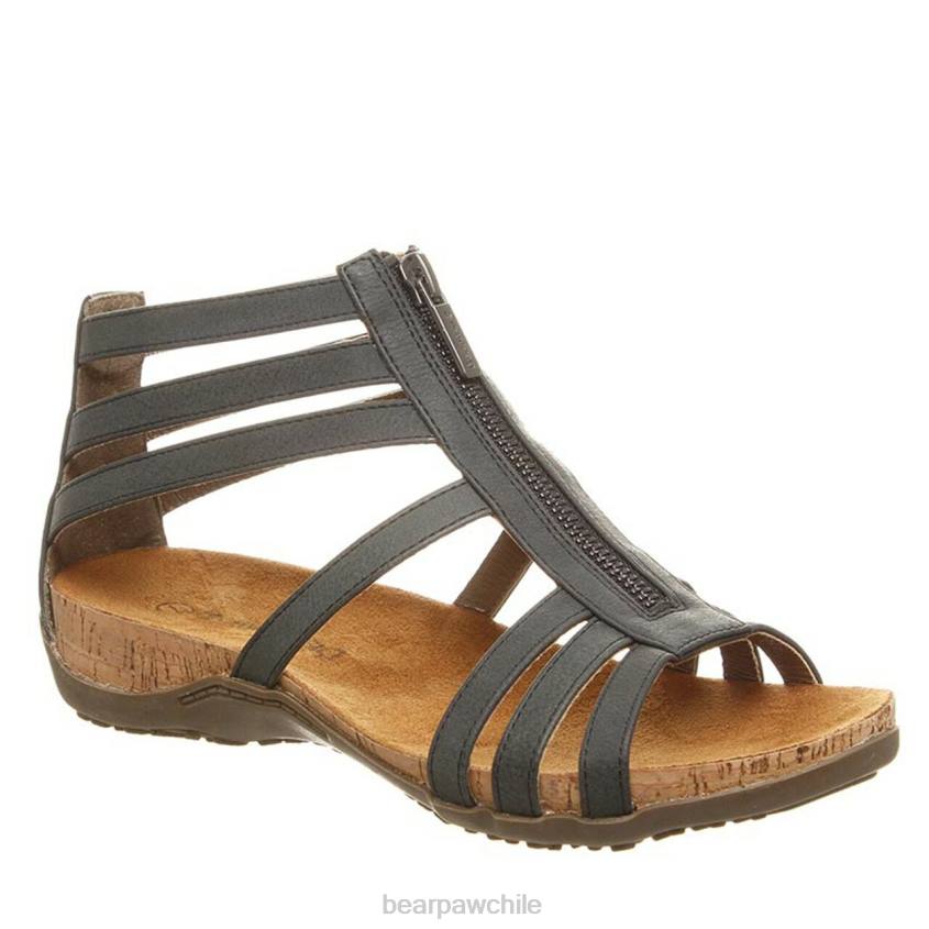 sandalias BEARPAW layla negro mujer PD28441