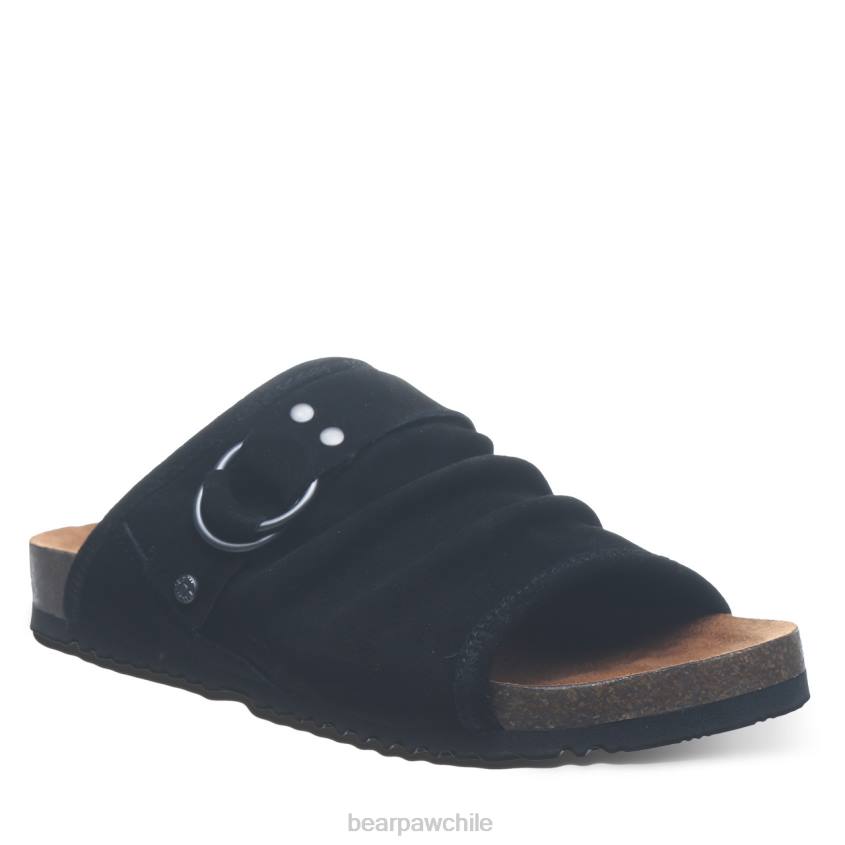 sandalias BEARPAW lilia negro mujer PD28466