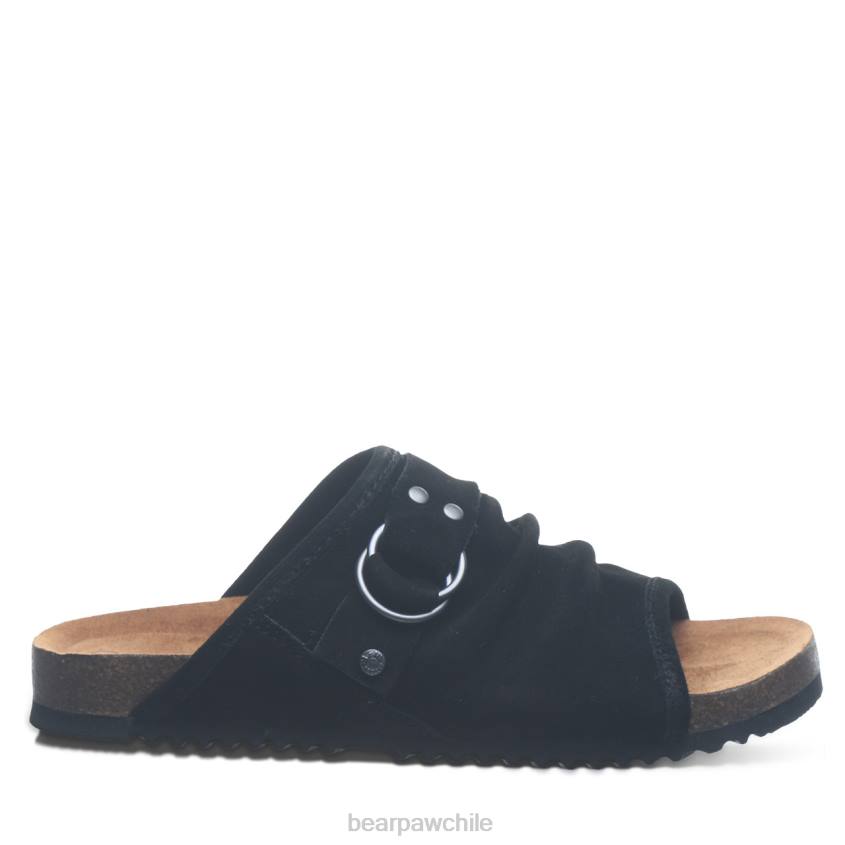 sandalias BEARPAW lilia negro mujer PD28466