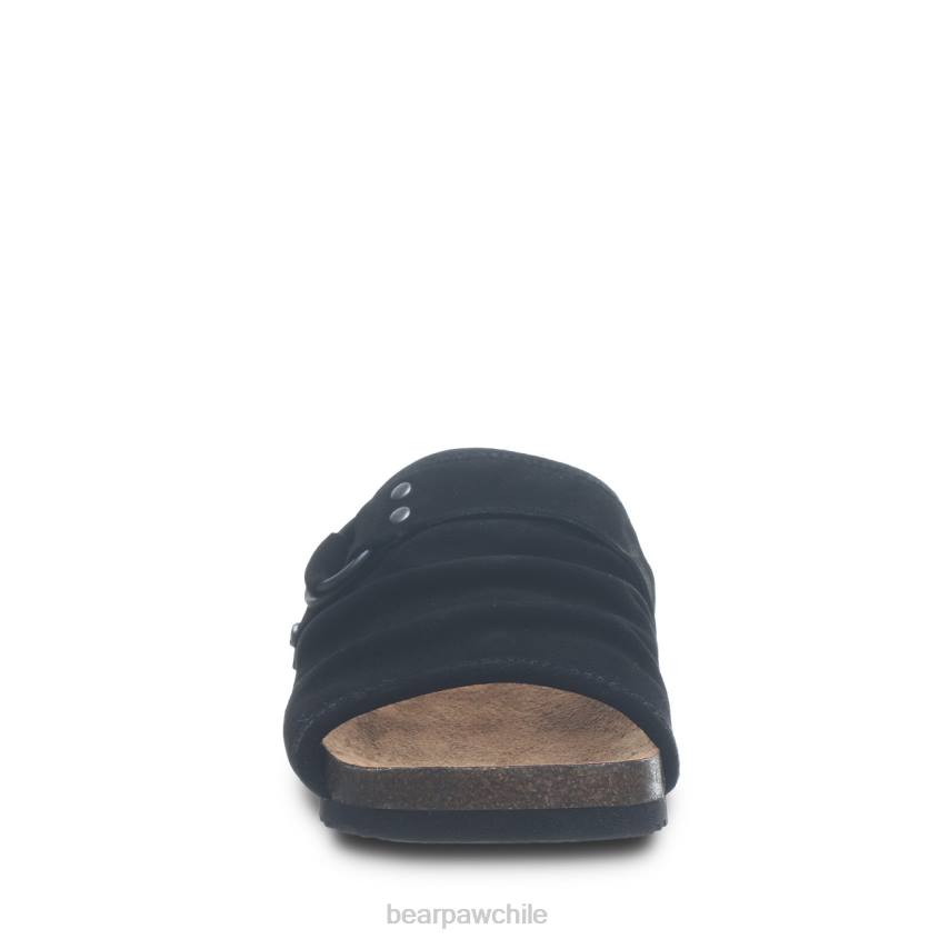 sandalias BEARPAW lilia negro mujer PD28466