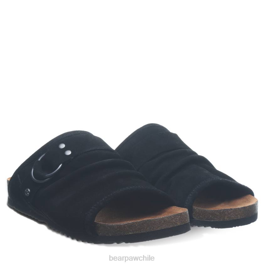 sandalias BEARPAW lilia negro mujer PD28466