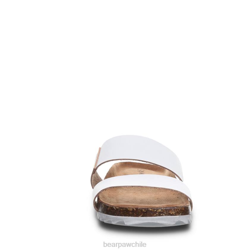 sandalias BEARPAW marlette blanco mujer PD28366