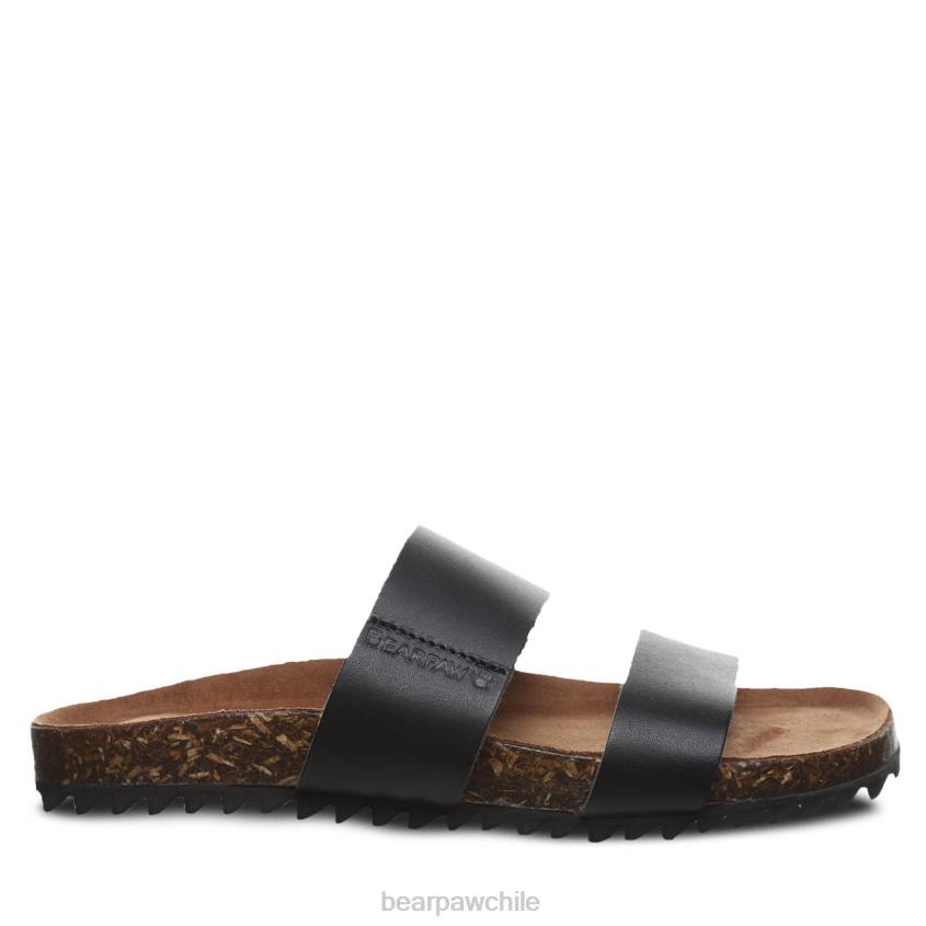 sandalias BEARPAW marlette negro mujer PD28365