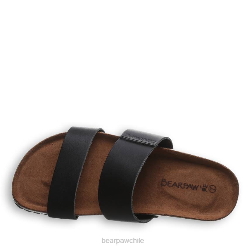 sandalias BEARPAW marlette negro mujer PD28365
