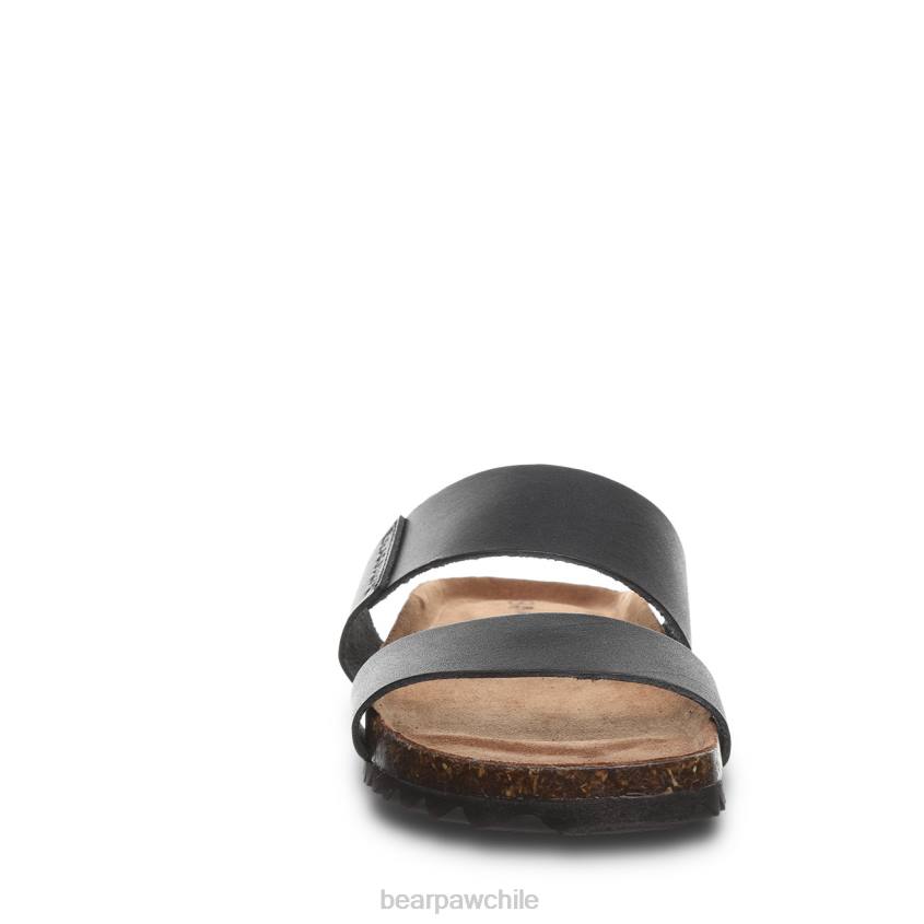 sandalias BEARPAW marlette negro mujer PD28365