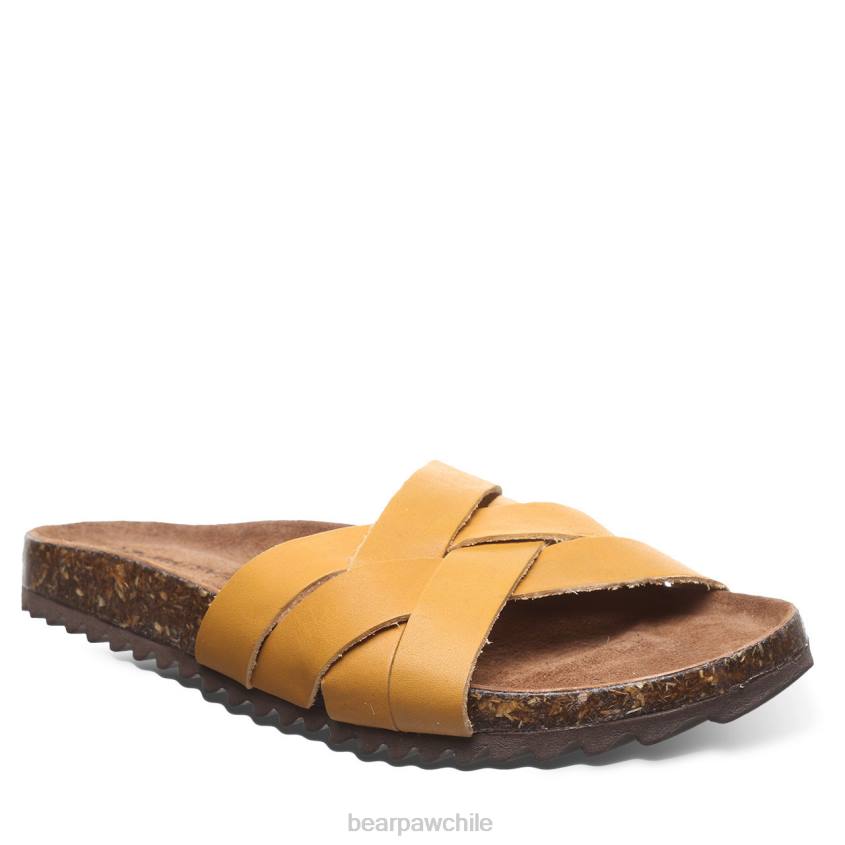 sandalias BEARPAW martina mostaza mujer PD28357