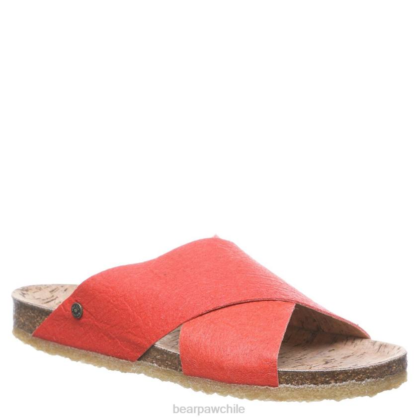 sandalias BEARPAW piña pimenton mujer PD28503