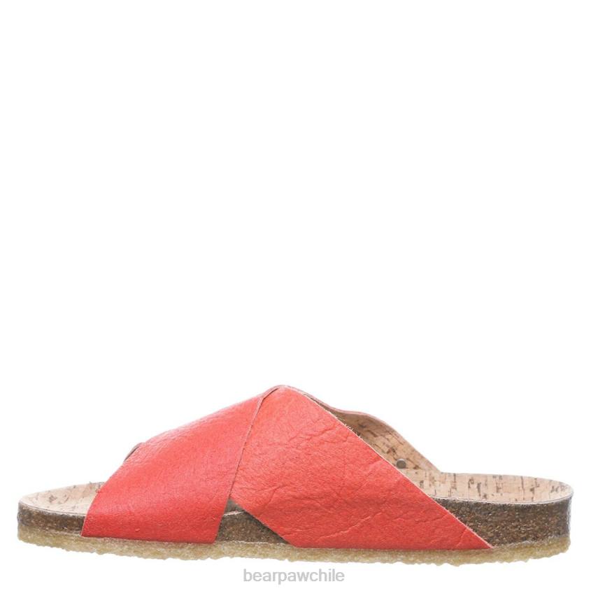 sandalias BEARPAW piña pimenton mujer PD28503