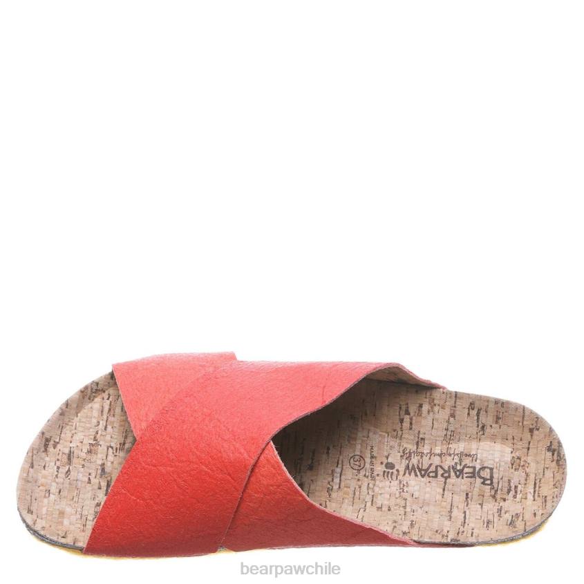 sandalias BEARPAW piña pimenton mujer PD28503