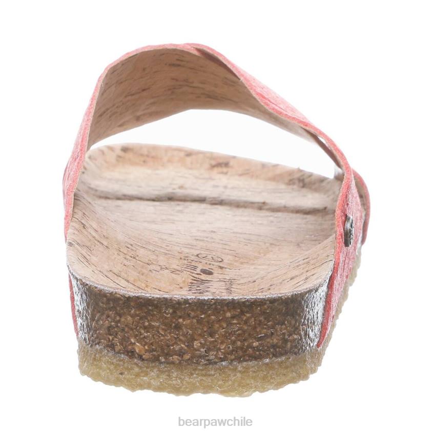 sandalias BEARPAW piña pimenton mujer PD28503