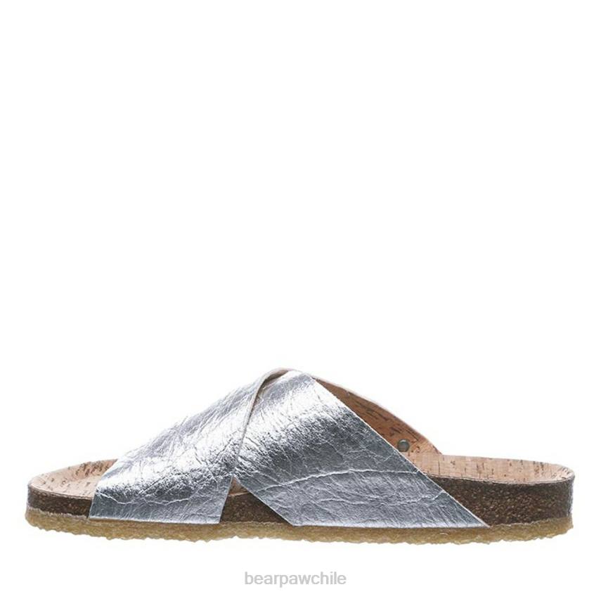 sandalias BEARPAW piña plata mujer PD28505