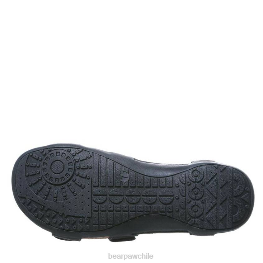 sandalias BEARPAW ridleyii negro mujer PD28410