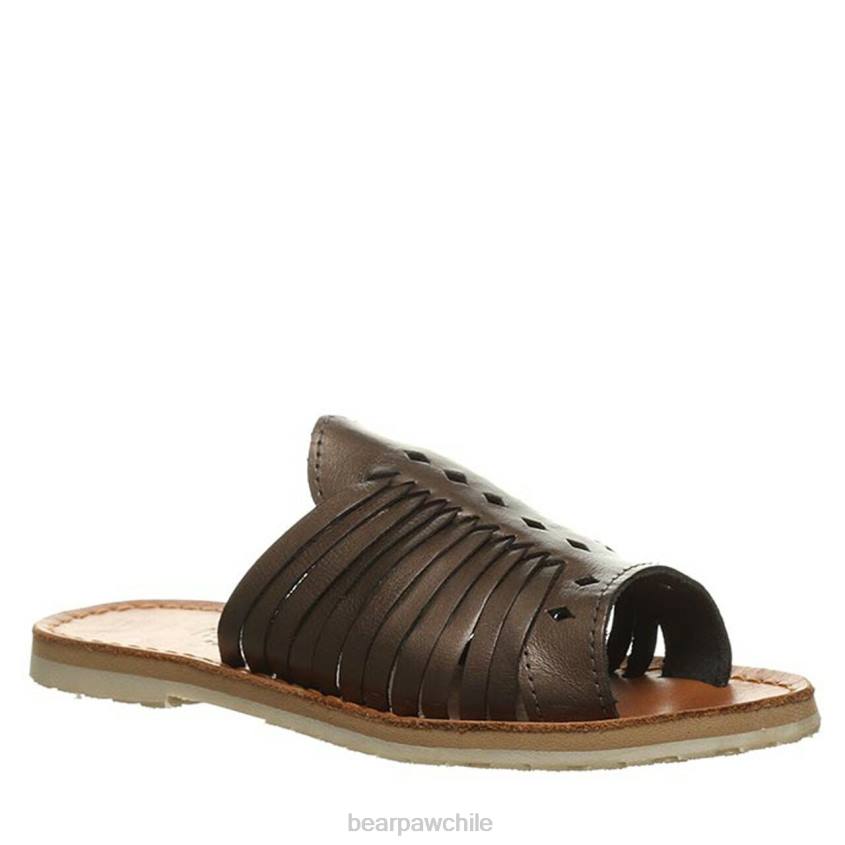 sandalias BEARPAW rosa bronce mujer PD28494