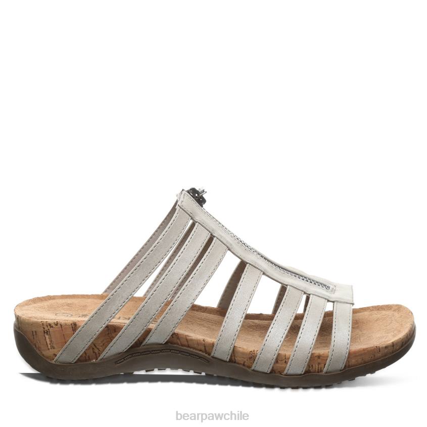 sandalias BEARPAW sabrina plata mujer PD28401