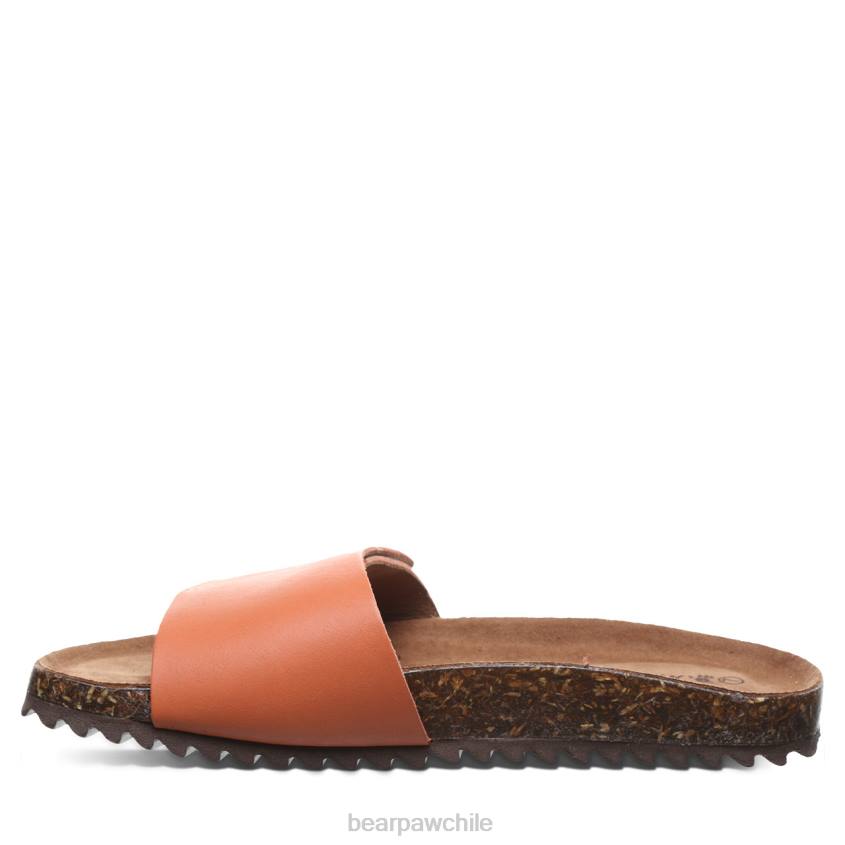 sandalias BEARPAW sibila naranja mujer PD28367