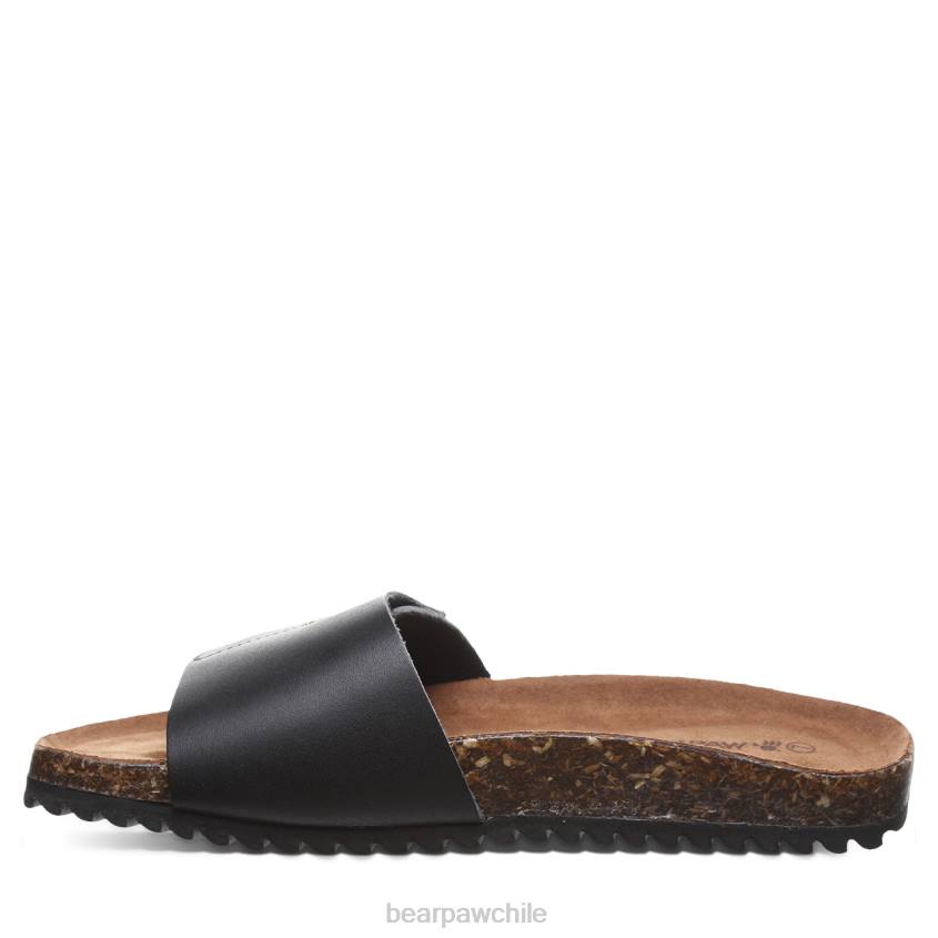 sandalias BEARPAW sibila negro mujer PD28369