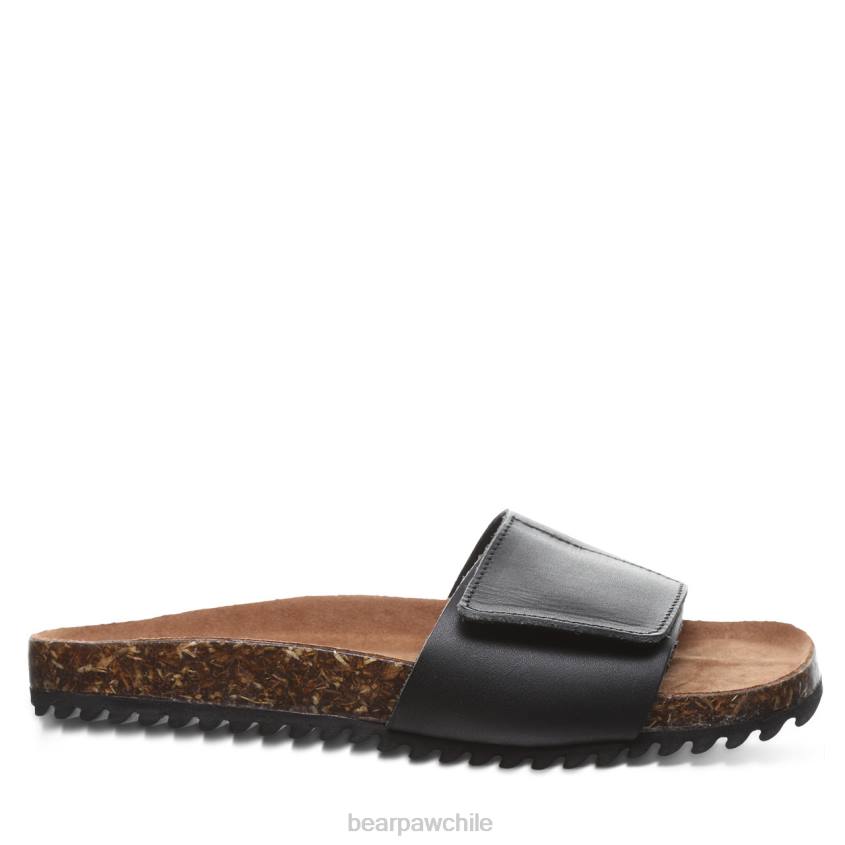 sandalias BEARPAW sibila negro mujer PD28369