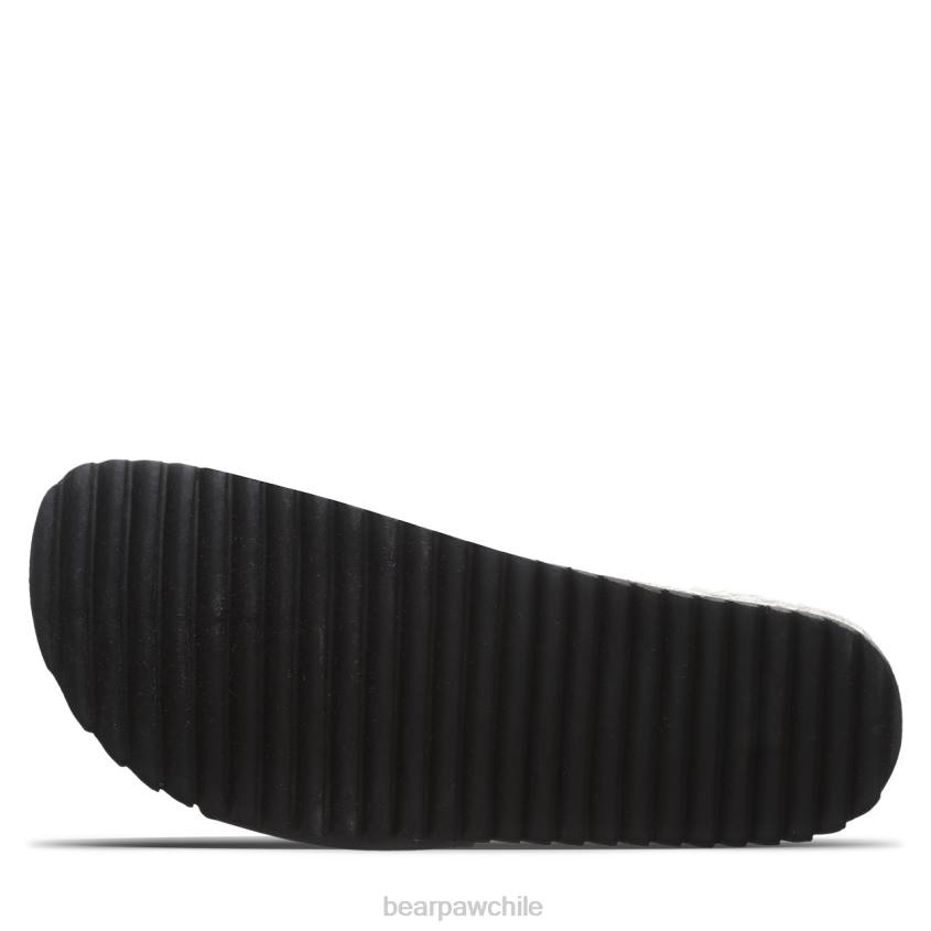 sandalias BEARPAW sibila negro mujer PD28369