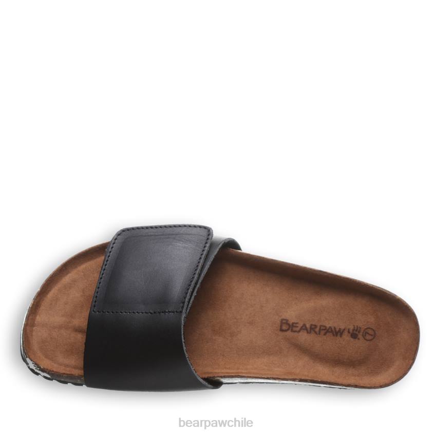 sandalias BEARPAW sibila negro mujer PD28369