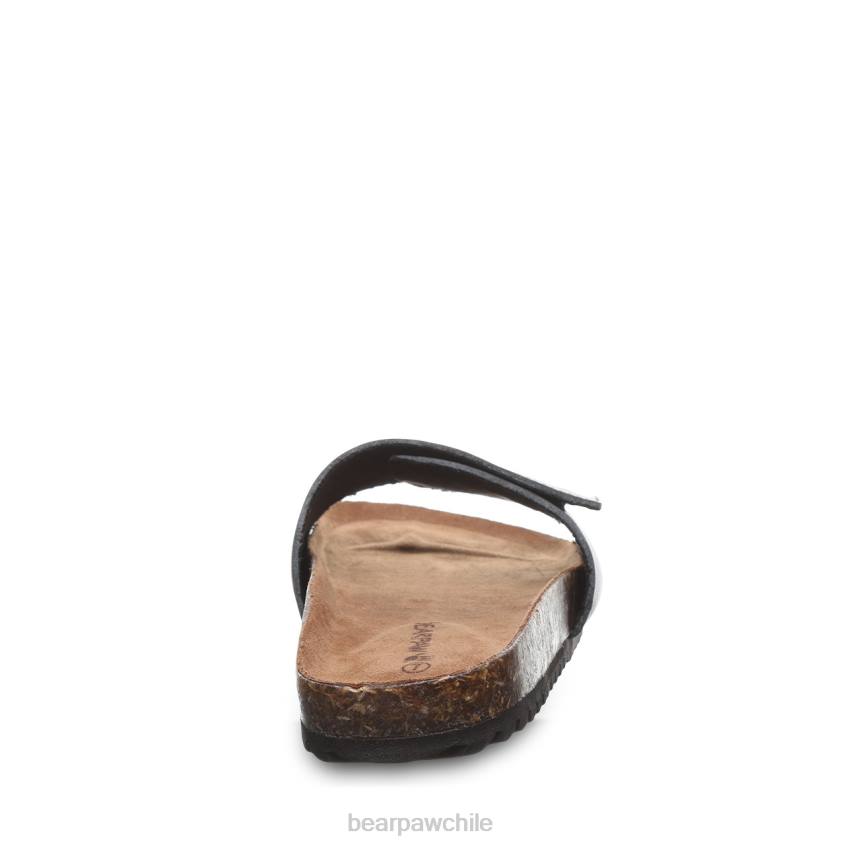 sandalias BEARPAW sibila negro mujer PD28369