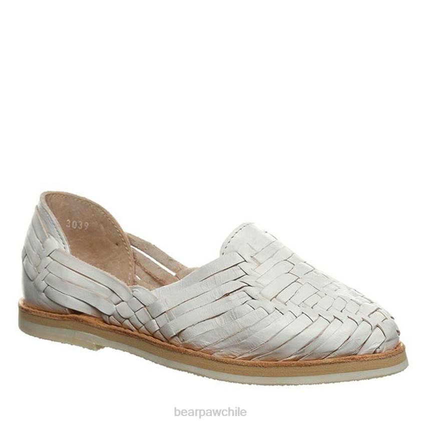 sandalias BEARPAW silvia blanco mujer PD28425