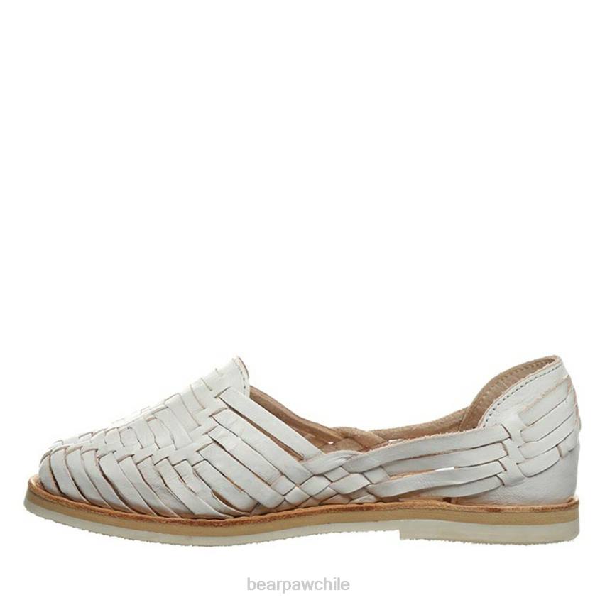 sandalias BEARPAW silvia blanco mujer PD28425
