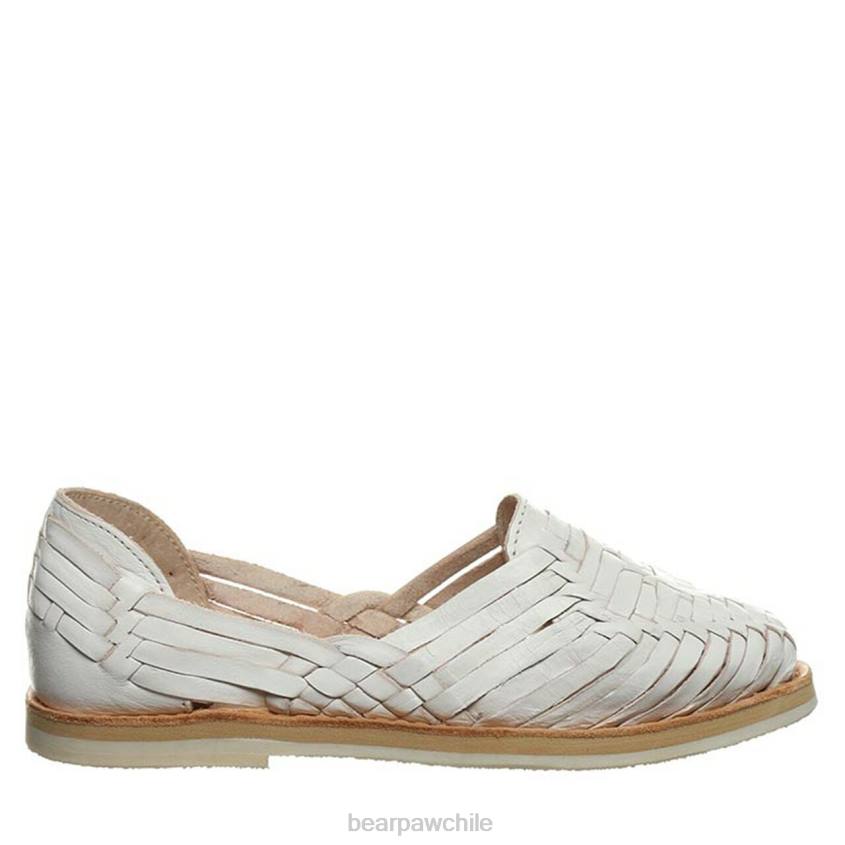 sandalias BEARPAW silvia blanco mujer PD28425