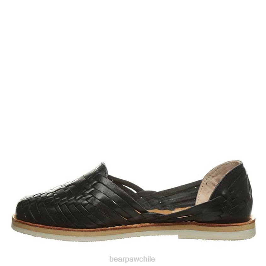 sandalias BEARPAW silvia negro mujer PD28424