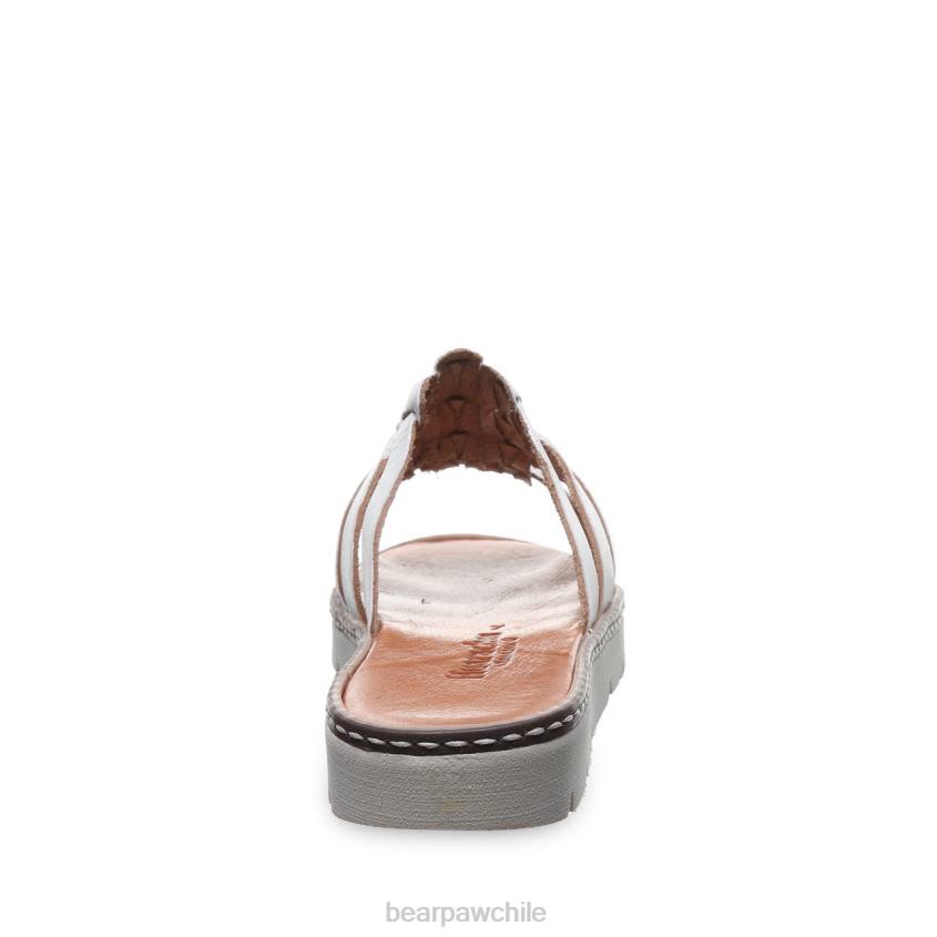 sandalias BEARPAW vanessa blanco mujer PD28444
