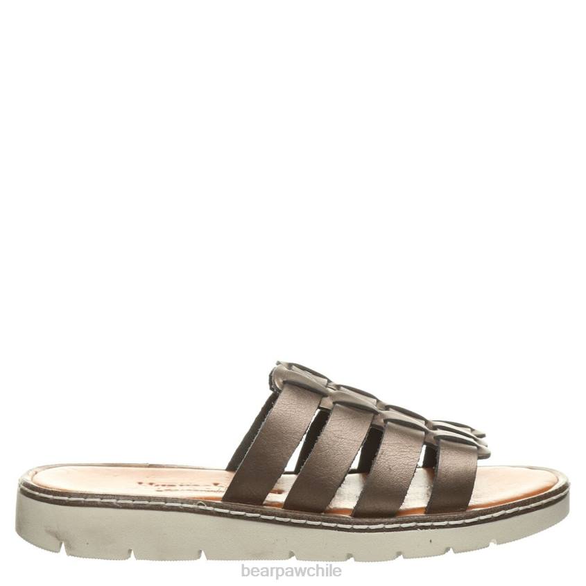 sandalias BEARPAW vanessa bronce mujer PD28485