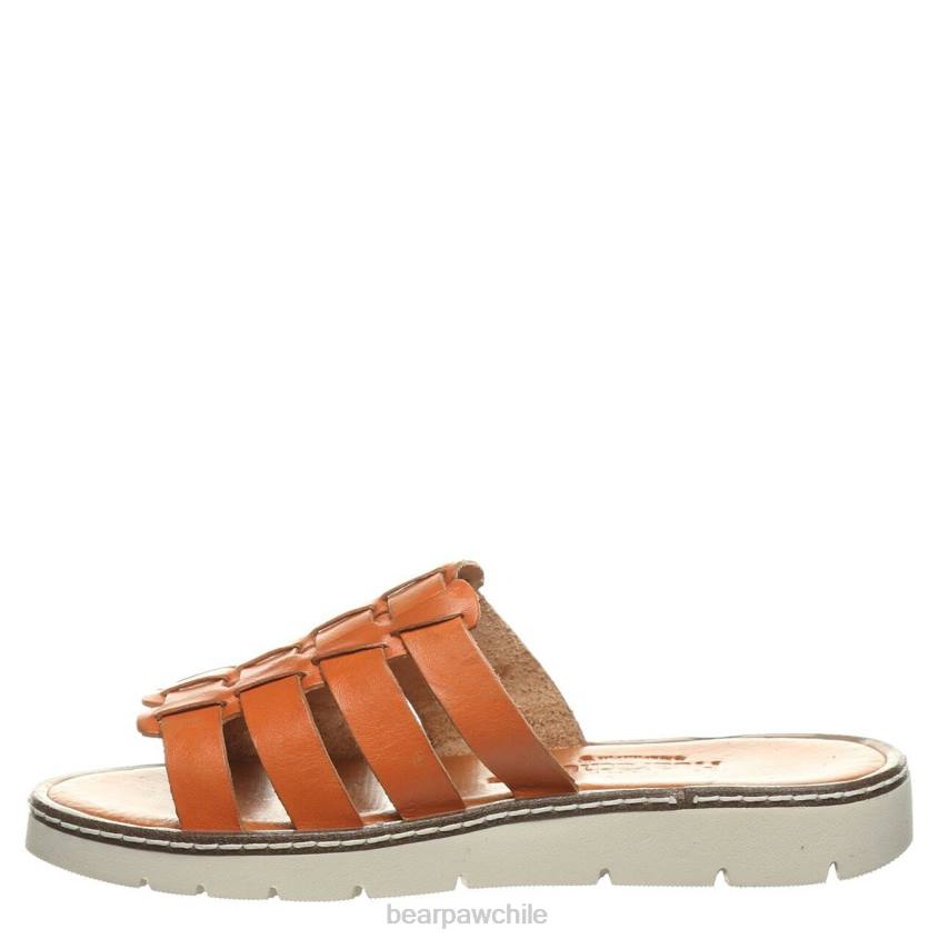 sandalias BEARPAW vanessa naranja mujer PD28481