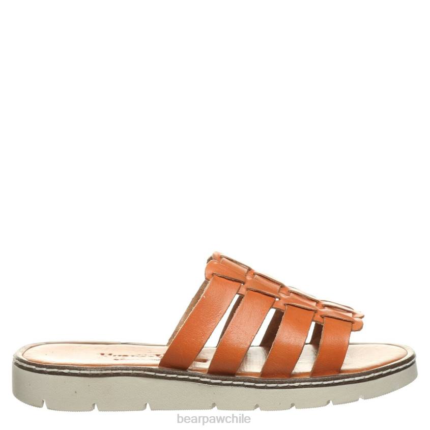 sandalias BEARPAW vanessa naranja mujer PD28481