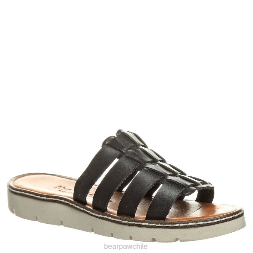 sandalias BEARPAW vanessa negro mujer PD28486