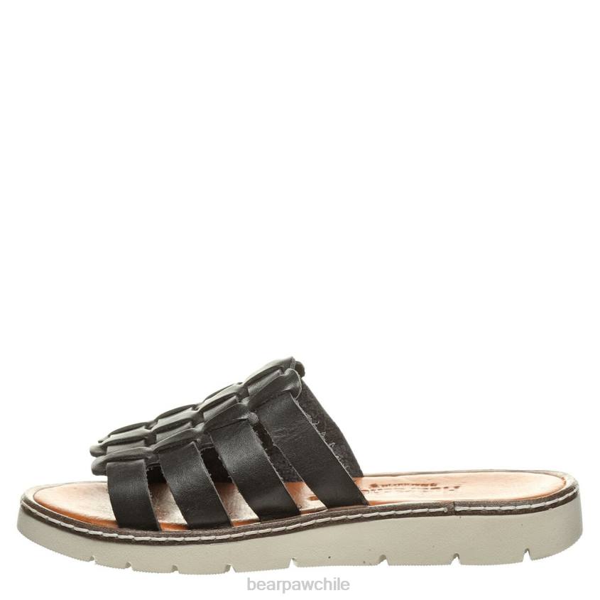 sandalias BEARPAW vanessa negro mujer PD28486