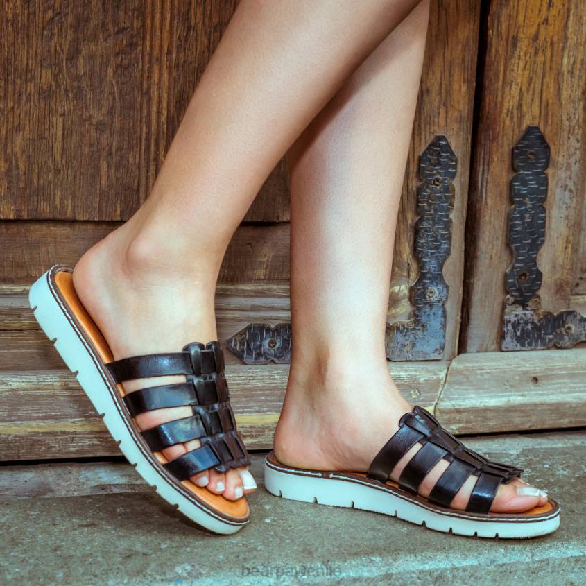 sandalias BEARPAW vanessa negro mujer PD28486