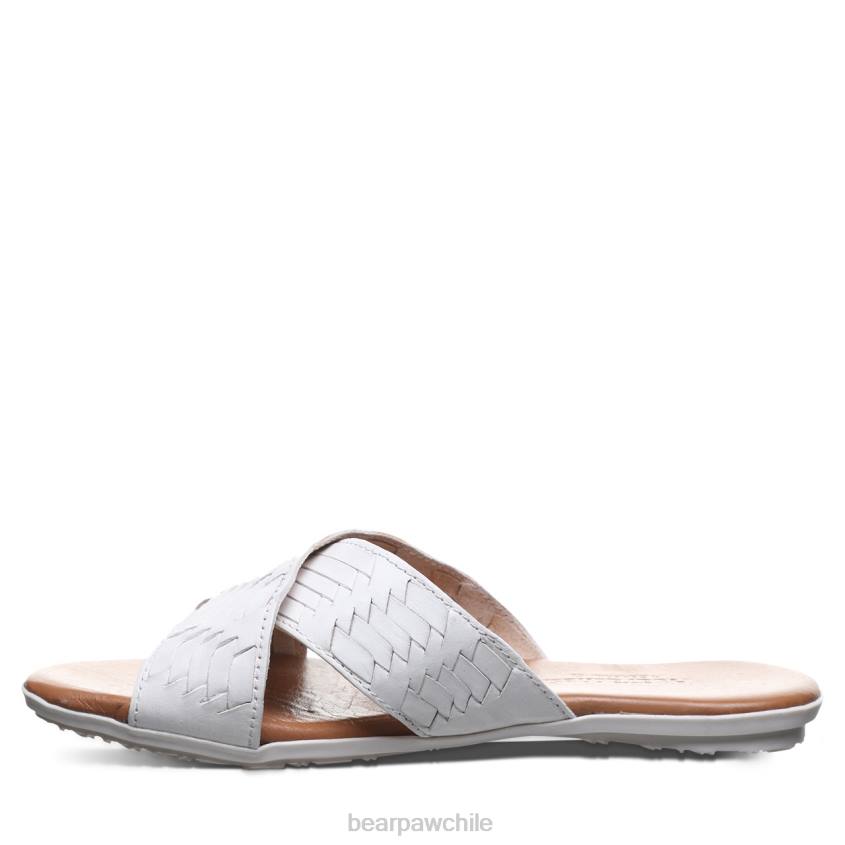 sandalias BEARPAW ximena blanco mujer PD28388