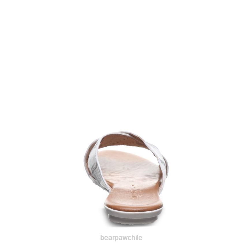 sandalias BEARPAW ximena blanco mujer PD28388