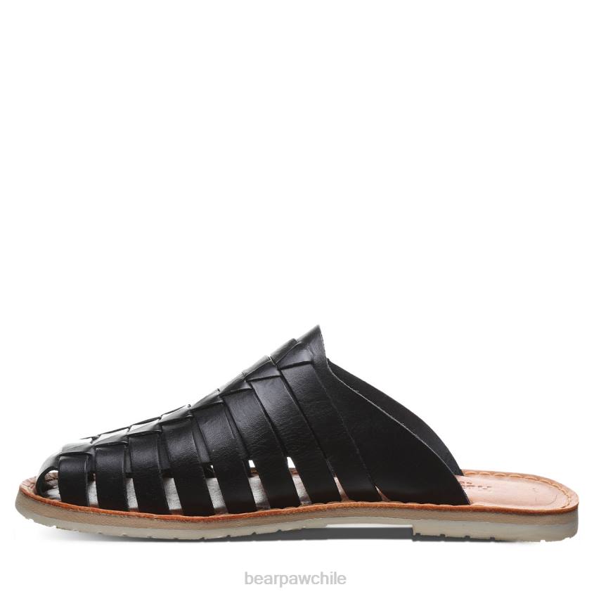 sandalias BEARPAW zelda negro mujer PD28382