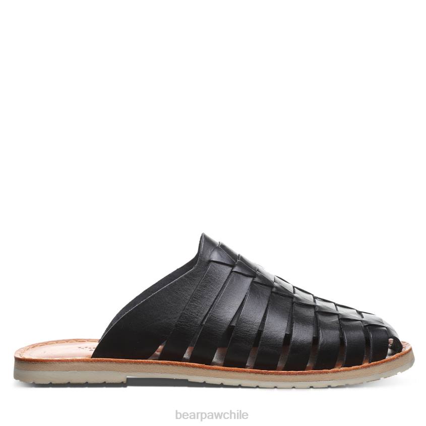 sandalias BEARPAW zelda negro mujer PD28382