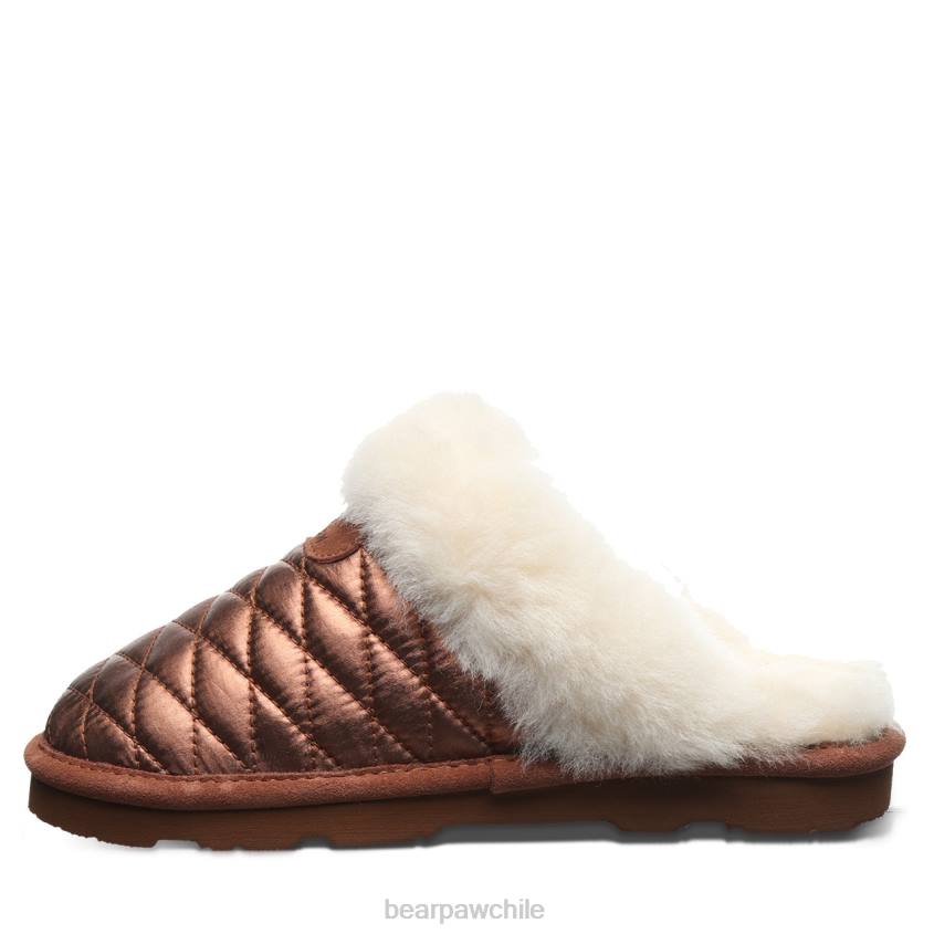 zapatillas BEARPAW effie bronce mujer PD28302