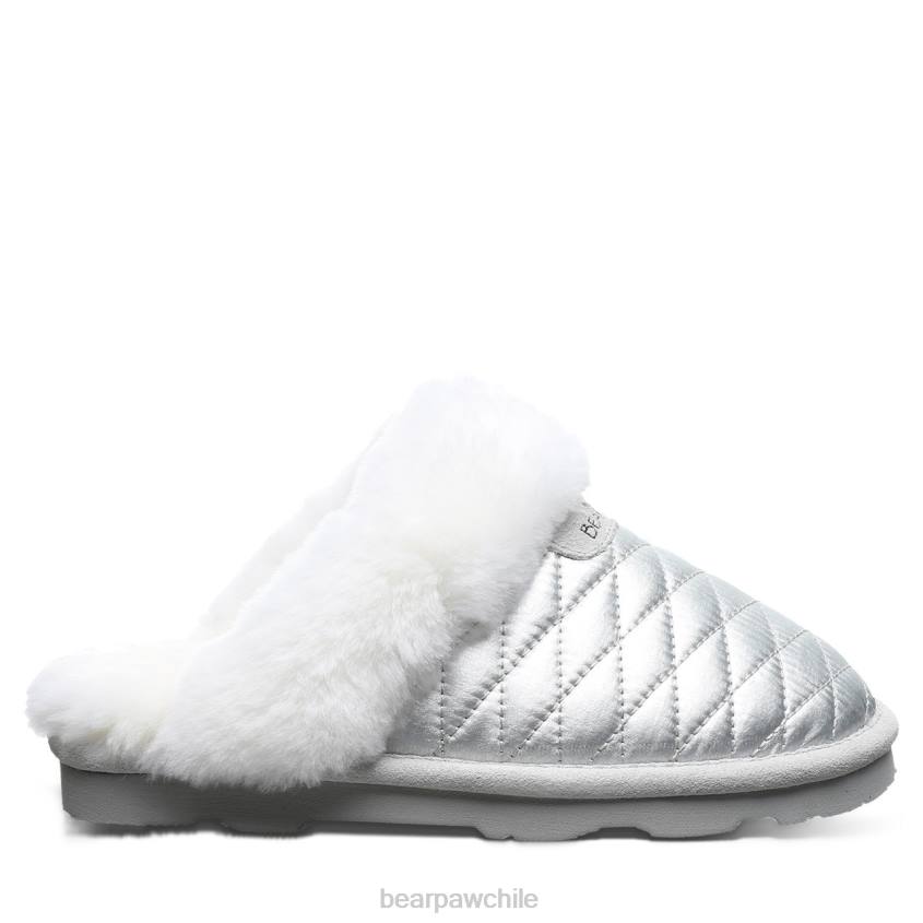 zapatillas BEARPAW effie plata mujer PD28303