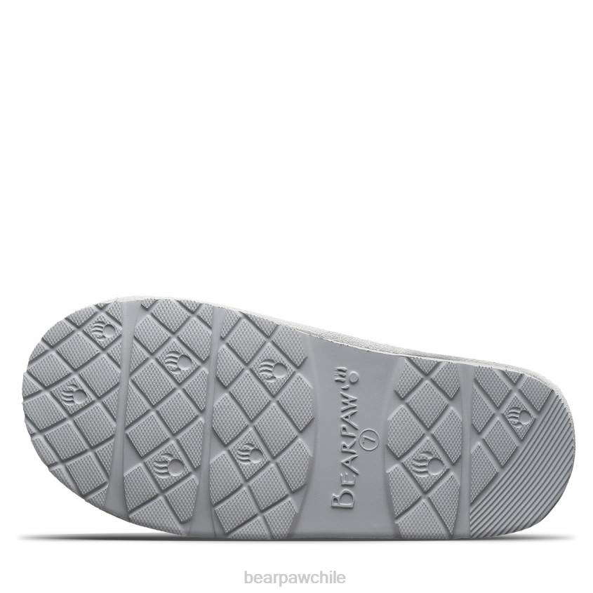 zapatillas BEARPAW effie plata mujer PD28303