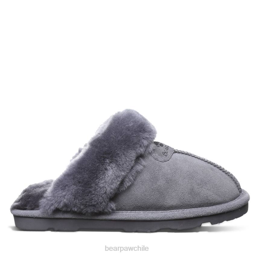 zapatillas BEARPAW loki carbón mujer PD28295