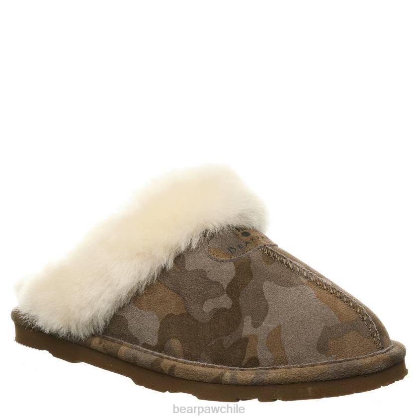 zapatillas BEARPAW loki exótico camuflaje terrestre mujer PD28316