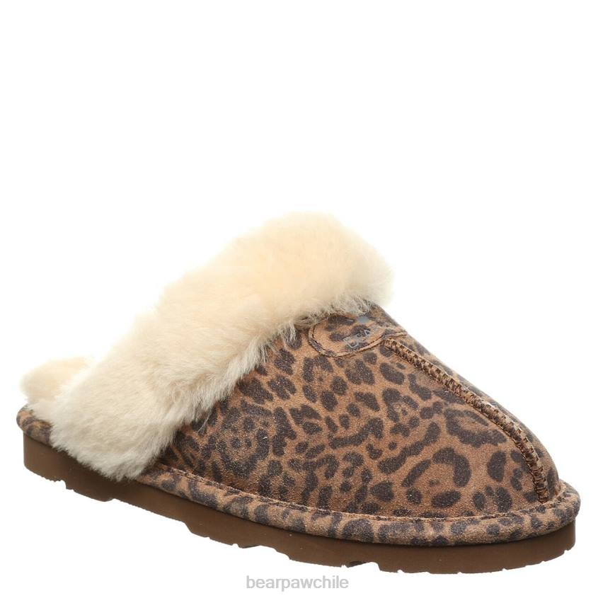 zapatillas BEARPAW loki exótico leopardo mujer PD28275