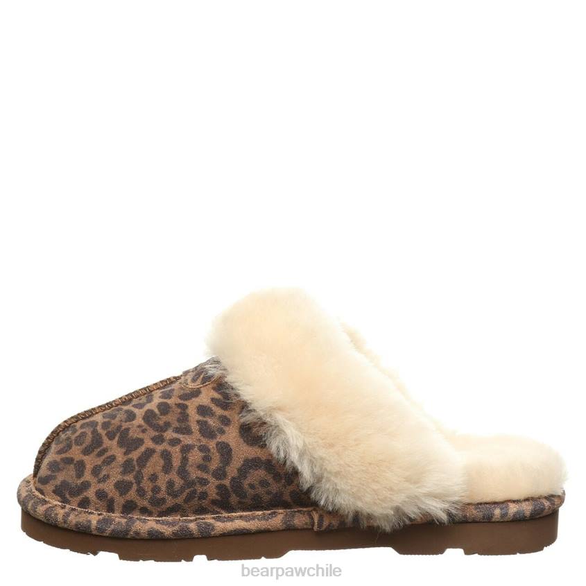 zapatillas BEARPAW loki exótico leopardo mujer PD28275
