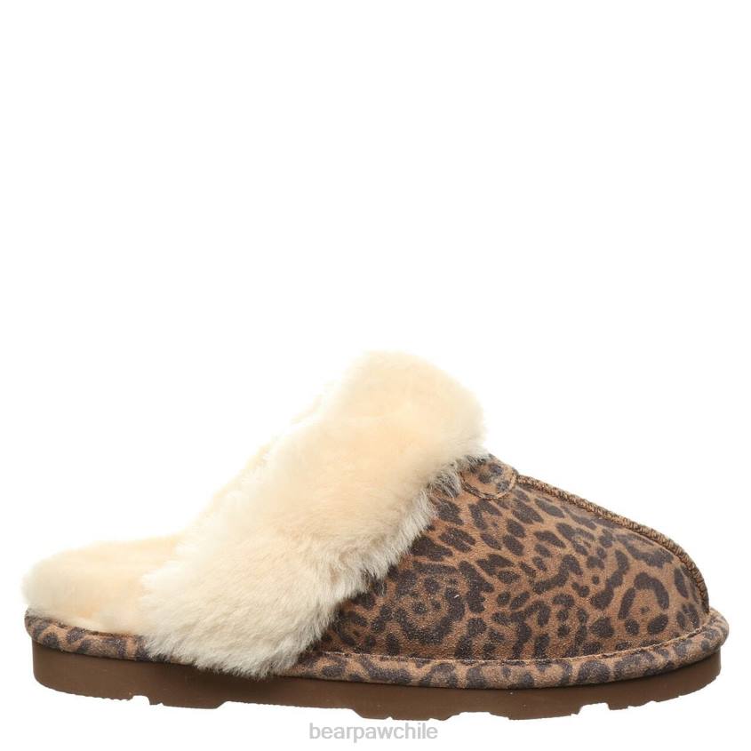 zapatillas BEARPAW loki exótico leopardo mujer PD28275