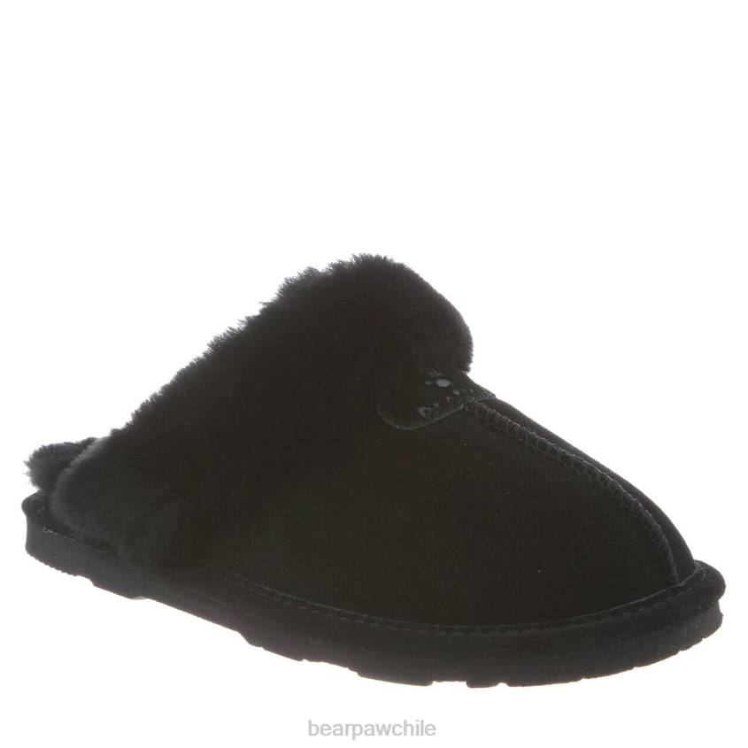 zapatillas BEARPAW loki negro mujer PD28274