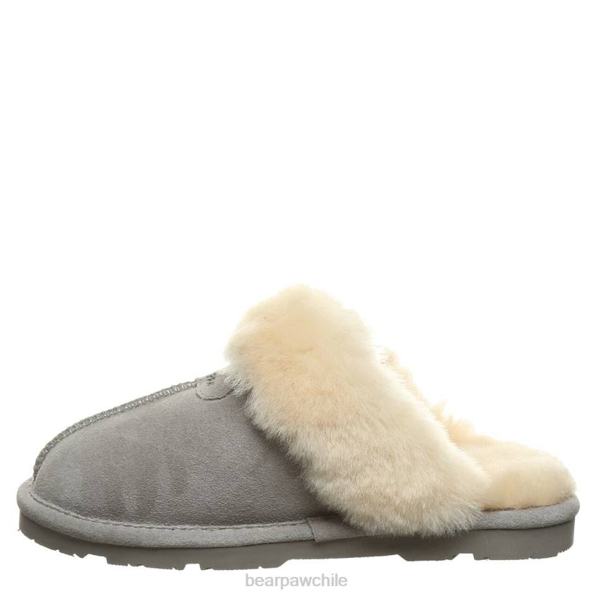 zapatillas BEARPAW loki niebla gris mujer PD28270