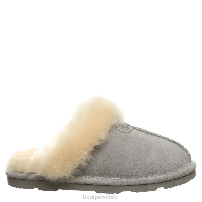zapatillas BEARPAW loki niebla gris mujer PD28270